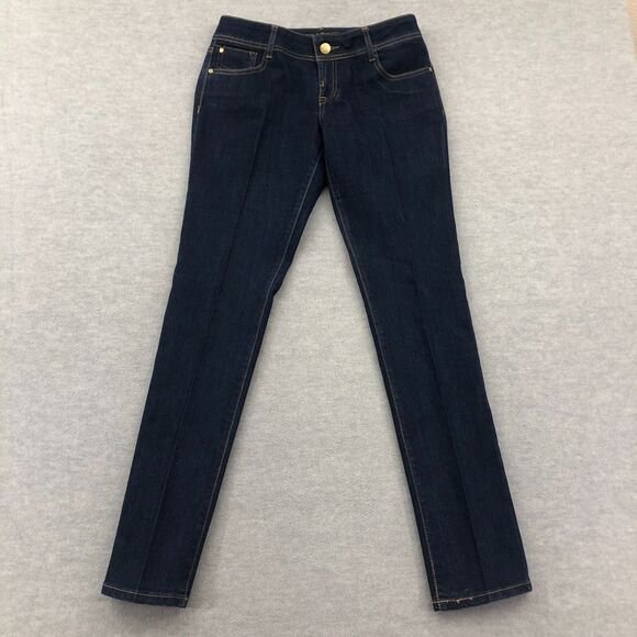 South Pole Jeans Size 9 Blue Stretch Denim Embroidered 32" Inseam Y2K 2000s - Picture 1 of 14